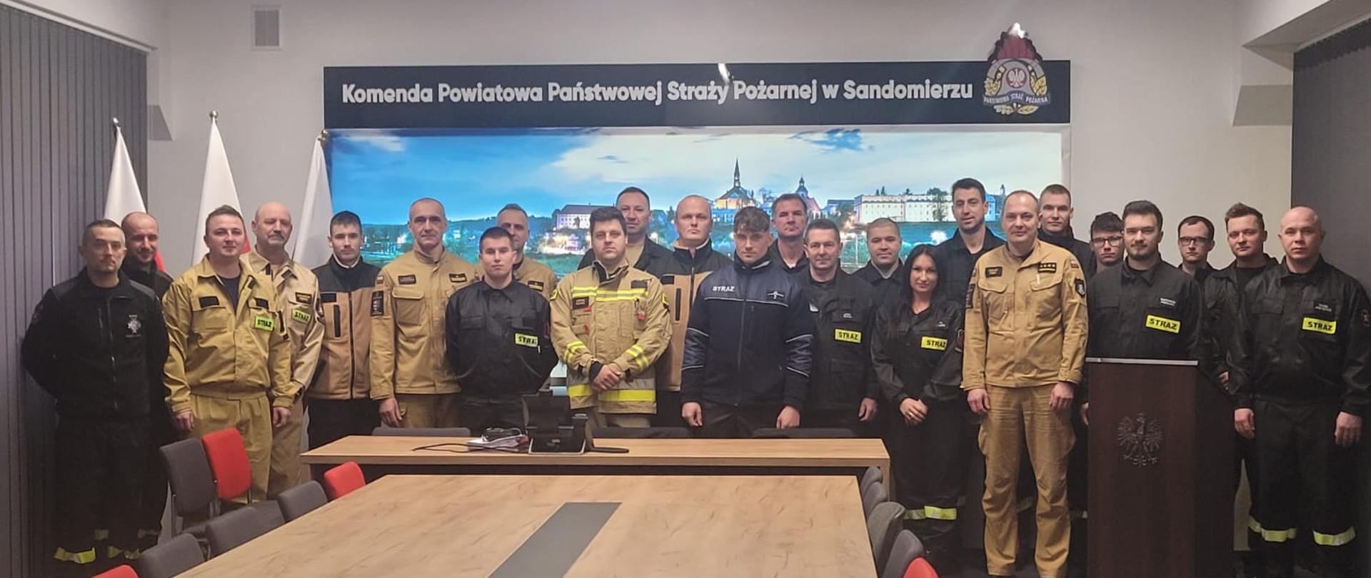 Szkolenia kierującego działaniem ratowniczym dla strażaków Ochotniczych Straży Pożarnych