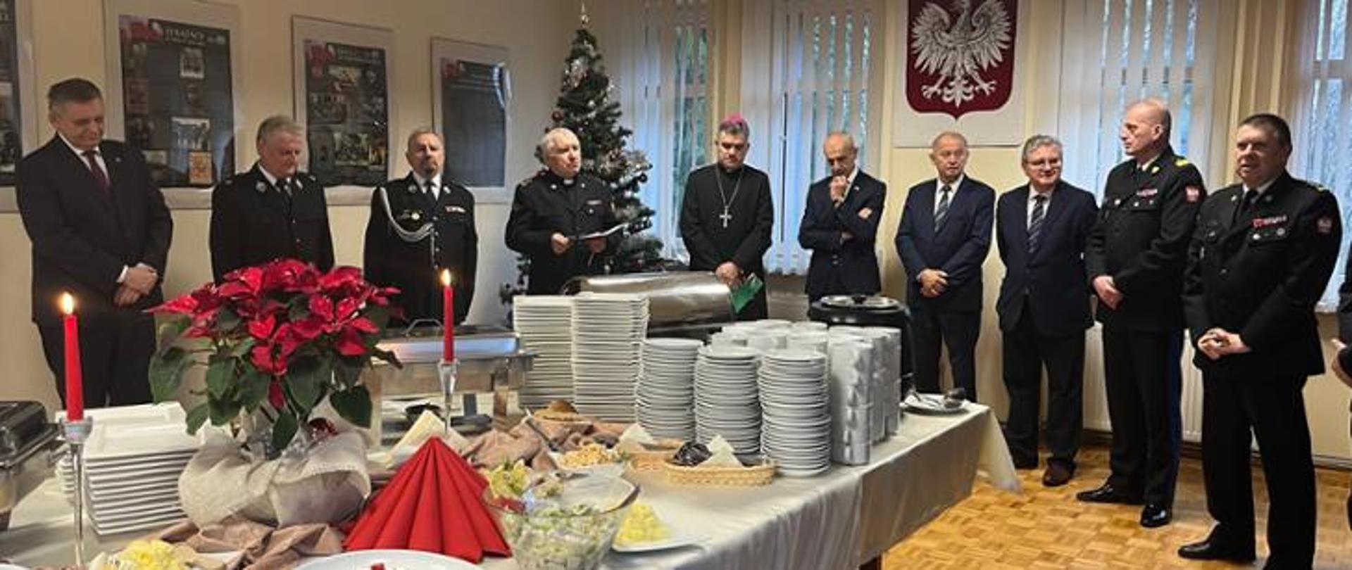 Spotkanie Wigilijne KM PSP Koszalin w świetlicy