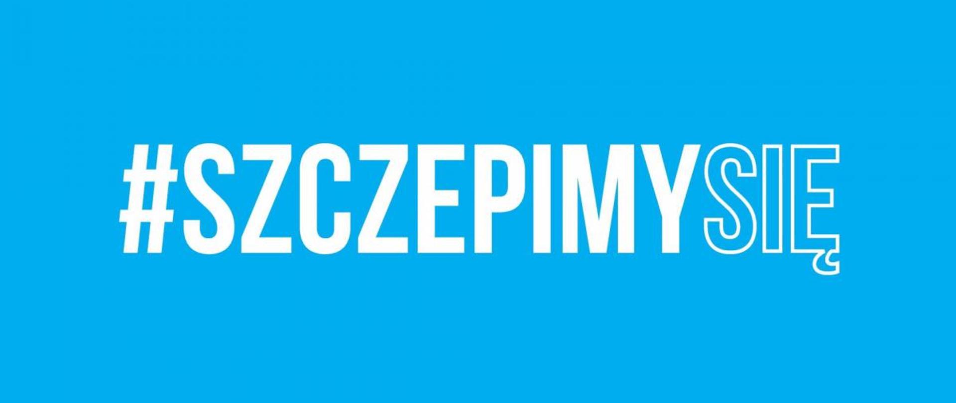 Logo #SZCZEPIMYSIĘ