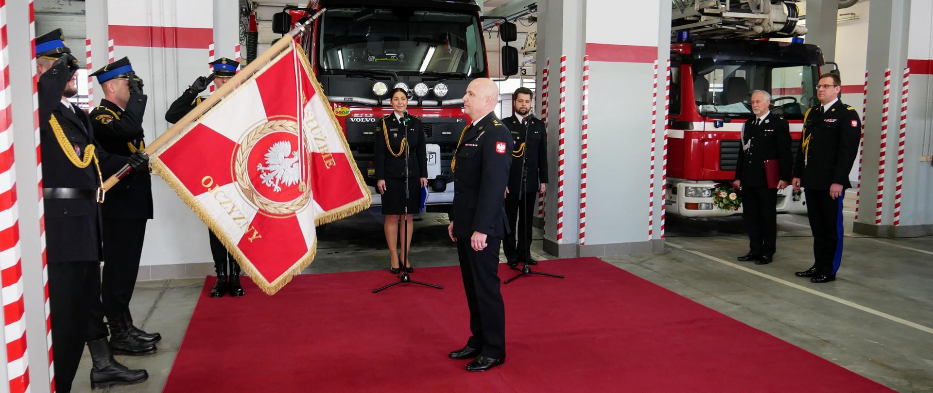 Pożegnanie ze służbą Komendanta Powiatowego PSP w Strzelcach Krajeńskich