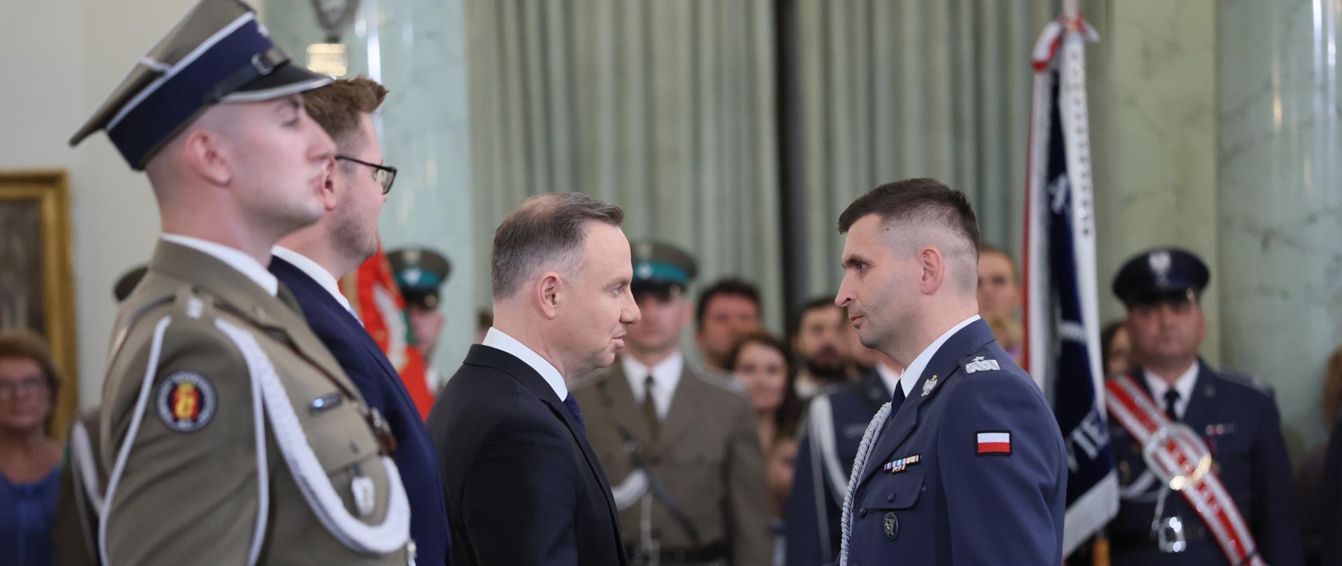 Uroczystość wręczenia nominacji generalskich, fot. PAP/Leszek Szymański.