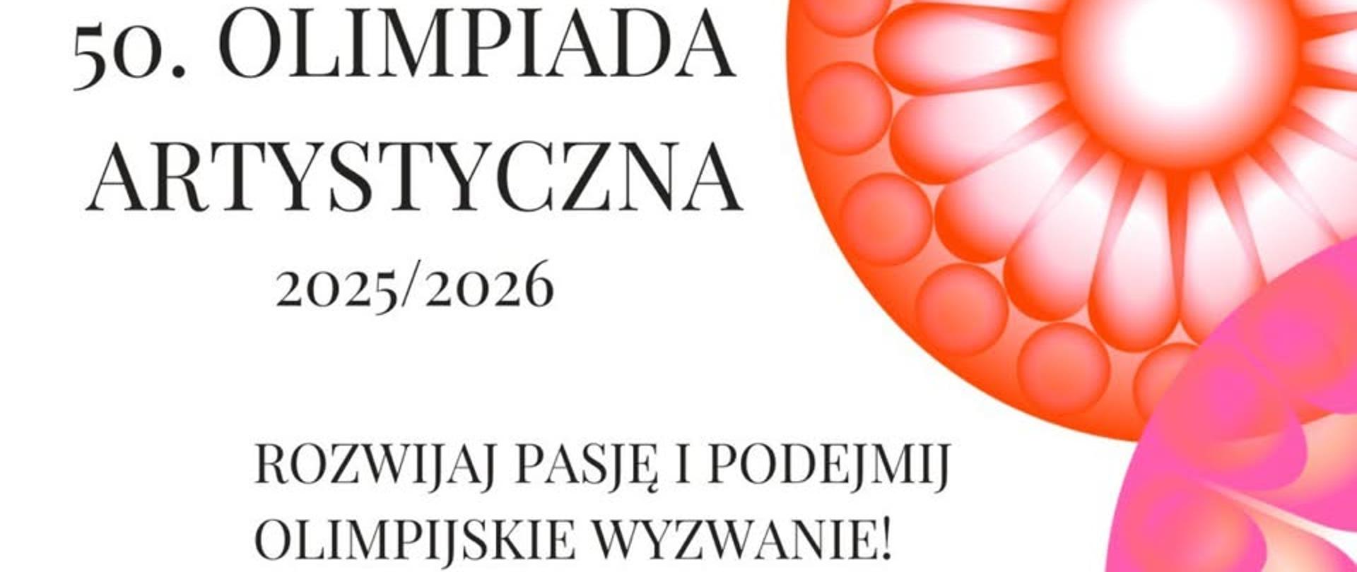 Baner:50. Olimpiada Artystyczna