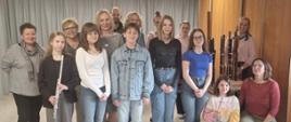 Zdjęcie grupowe podczas Regionalnych warsztatów fletowych
