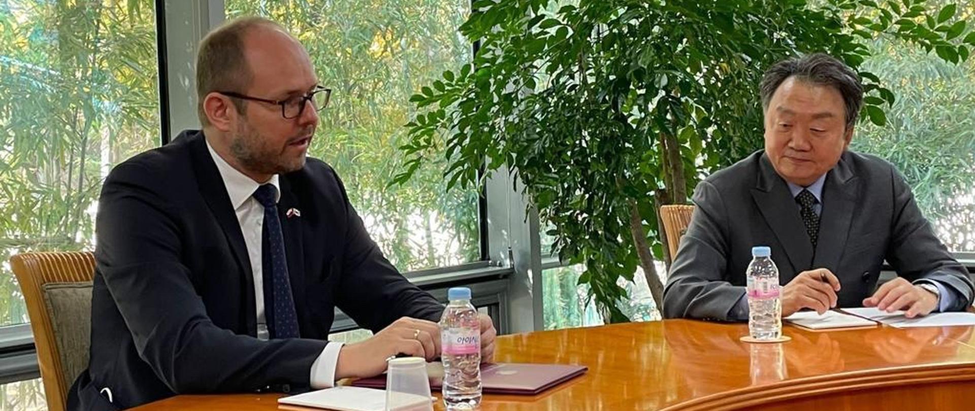 Deputy Minister Marcin Przydacz visits Korea