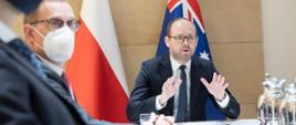 Konsultacje wiceministra Marcina Przydacza z Australią