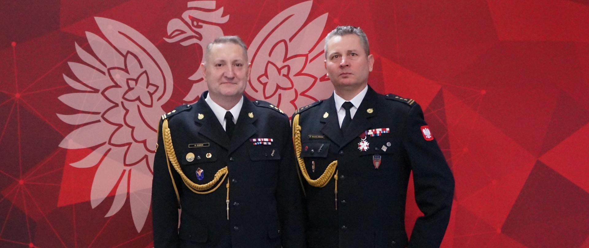 Pożegnanie ze służbą Komendanta Powiatowego PSP w Wołowie oraz Dowódcy JRG