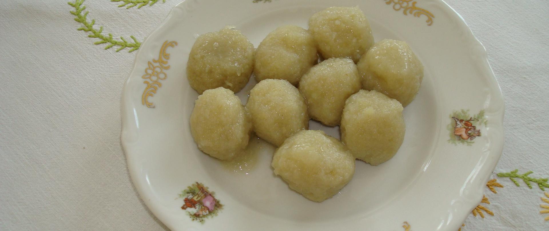 gałuszki-kluski po cieszyńsku