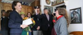 Izabella Galicka odznaczona Złotym Medalem Zasłużony Kulturze Gloria Artis, fot. Danuta Matloch