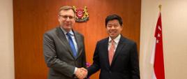 Visit of the Secretary of State at the Ministry of State Assets of Poland Mr Maciej Małecki to Singapore