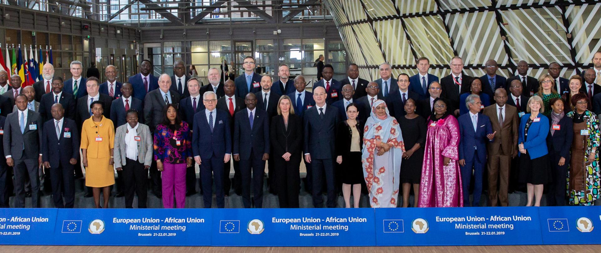 Udział ministra Czaputowicza w Spotkaniu Ministerialnym Unia Europejska – Unia Afrykańska