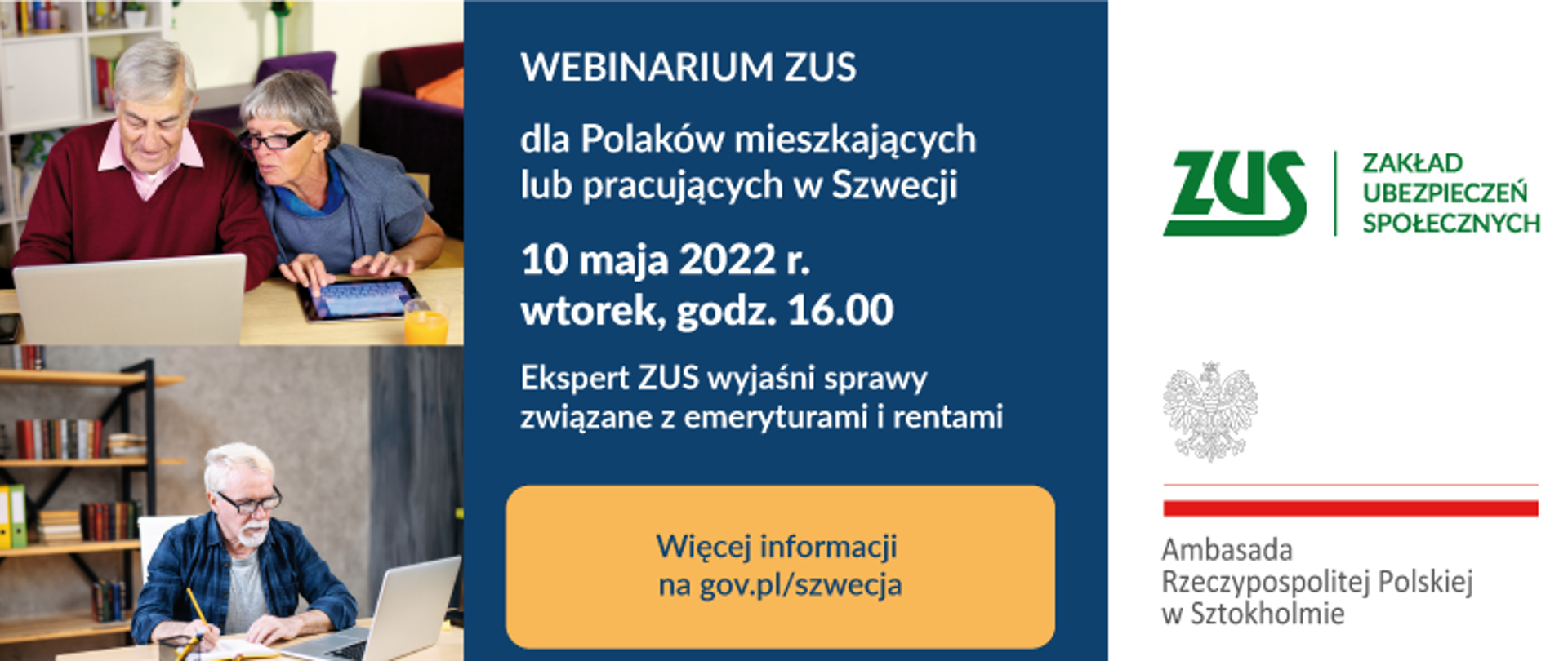 Webinarium z ekspertemi Zakładu Ubezpieczeń Społecznych