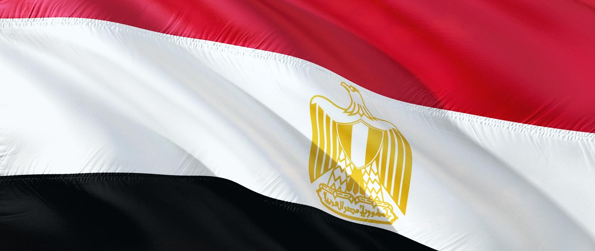 Flaga Egiptu