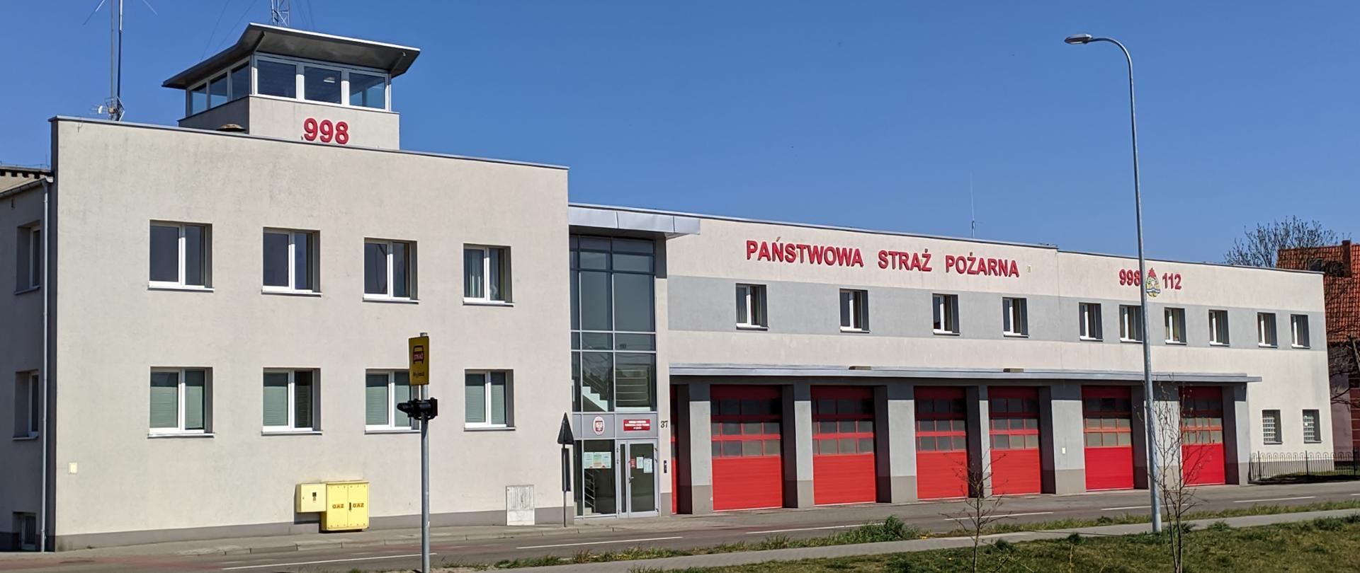 Budynek Komendy Powiatowej Państwowej Straży Pożarnej w Lęborku