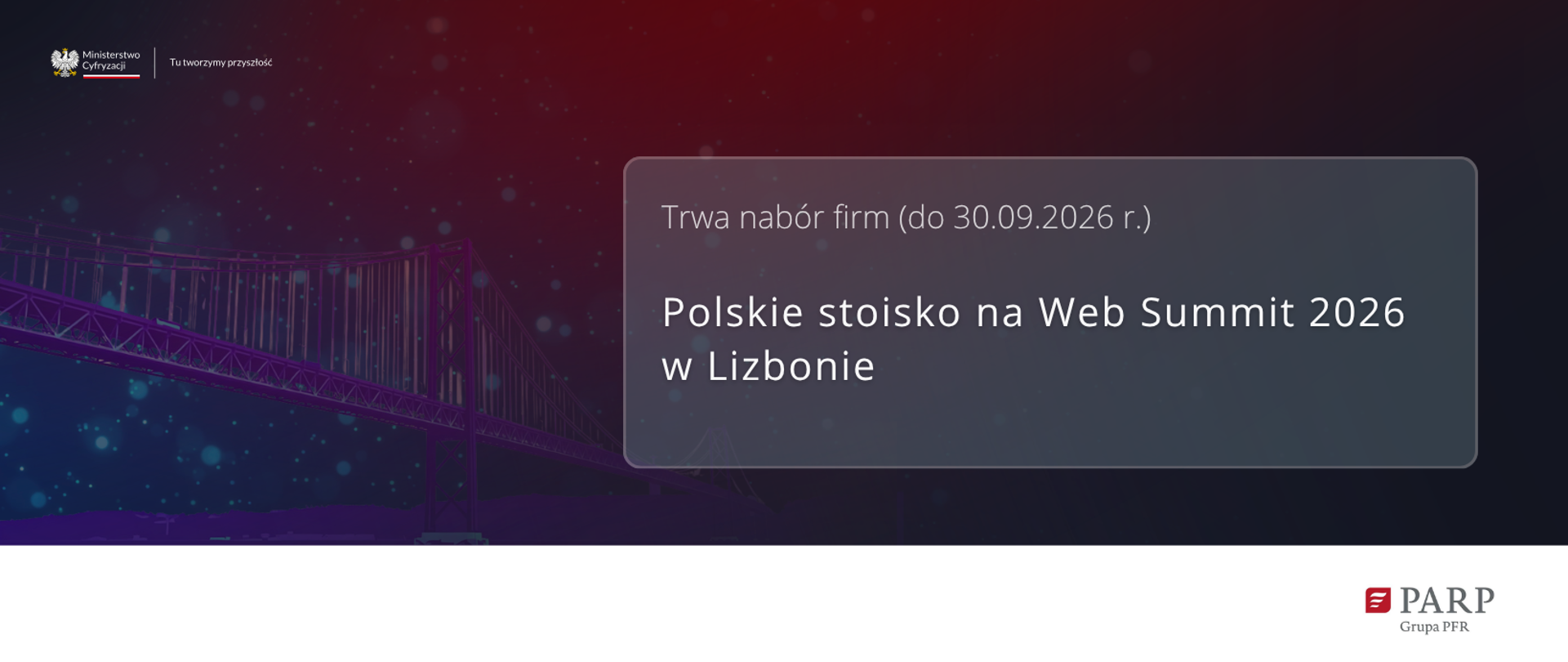 Trwa nabór na Polskie Stoisko Web Summit 2026