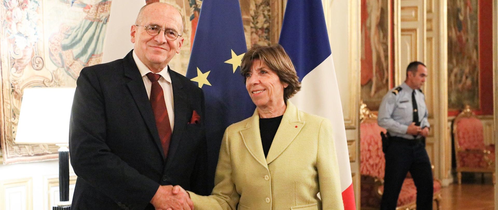 Minister_Zbigniew_Rau_i_Minister_Catherine_Colonna