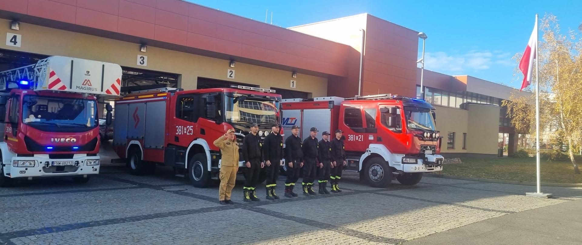 11 listopada 2023 roku w 105 rocznicę Odzyskania przez Polskę Niepodległości odbyły się uroczyste obchody w Komendzie Powiatowej Państwowej Straży Pożarnej
w Nowej Soli.
