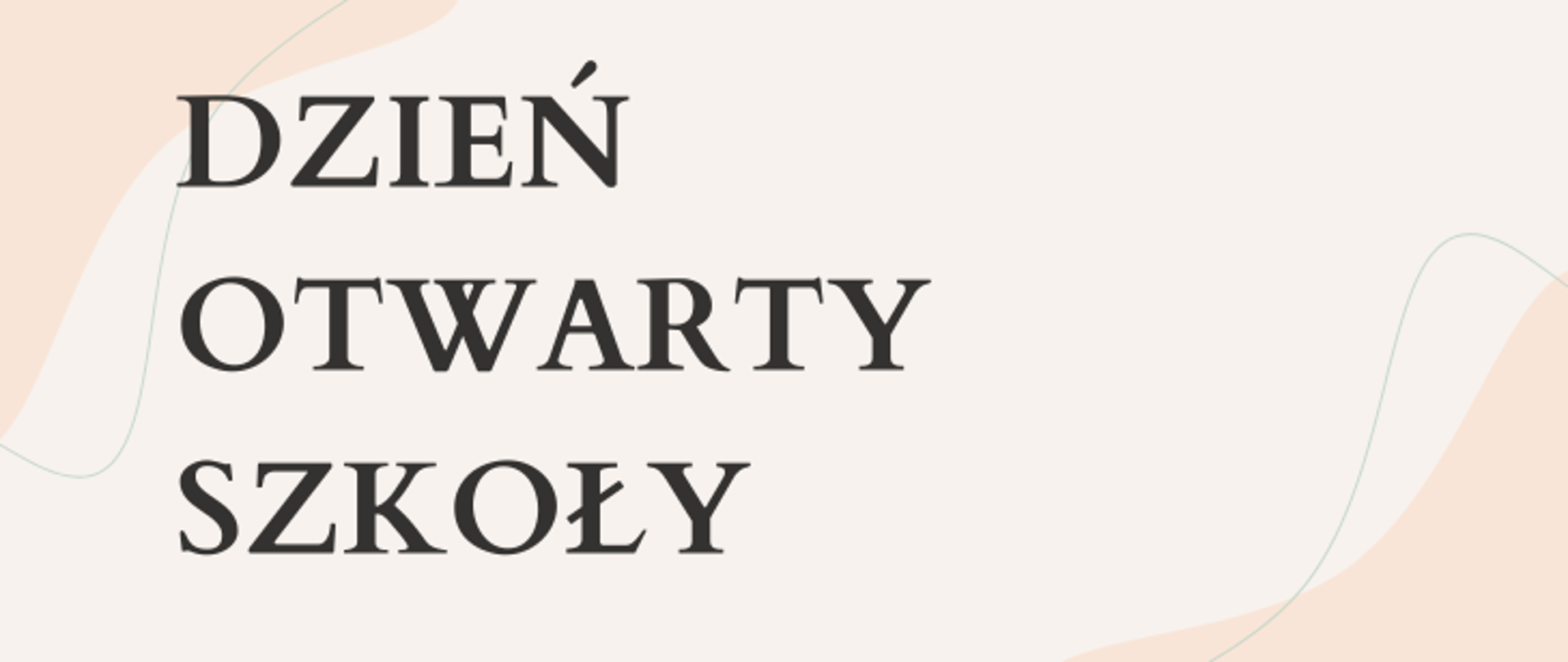 Baner dzień otwarty