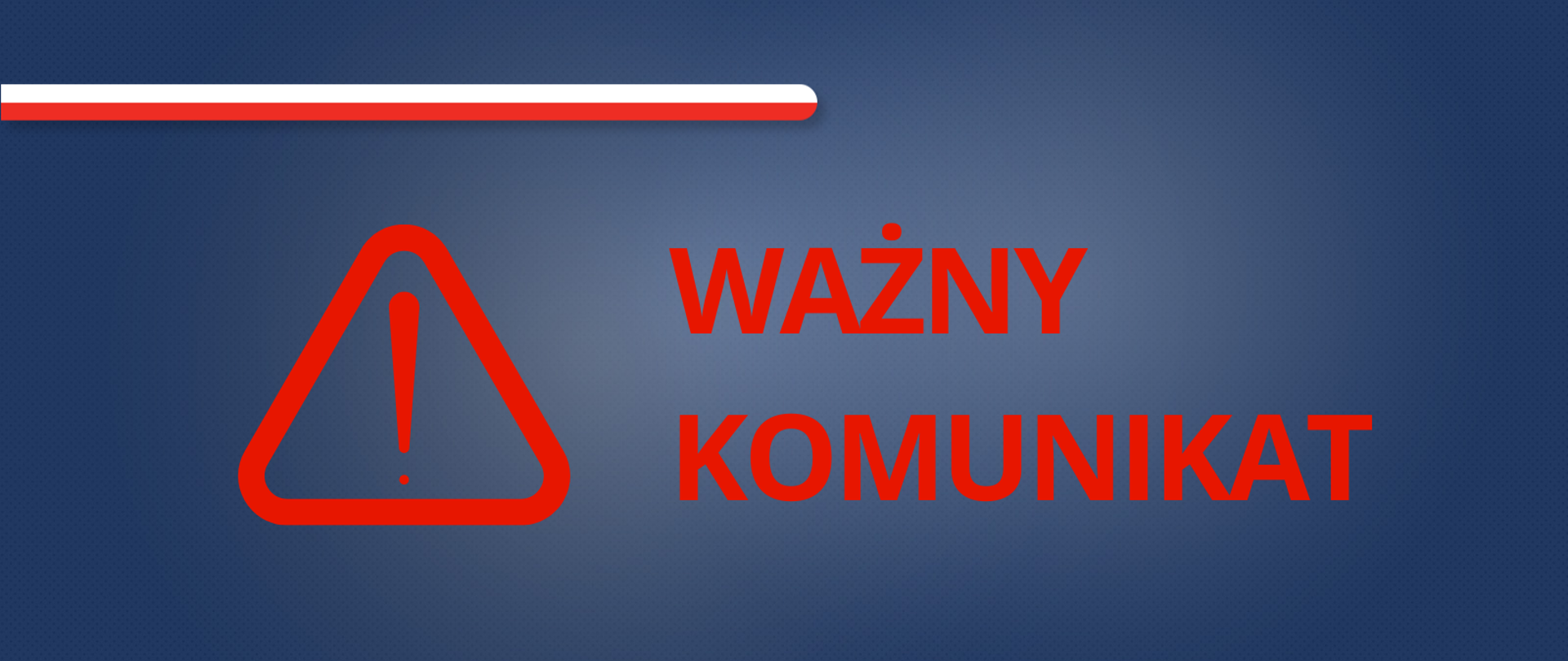 Ważny komunikat