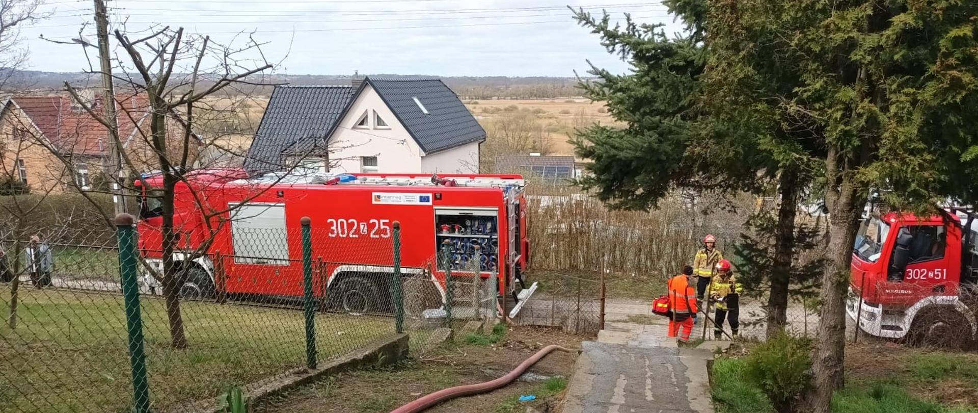 Pożar budynku przy ulicy Pasiecznej