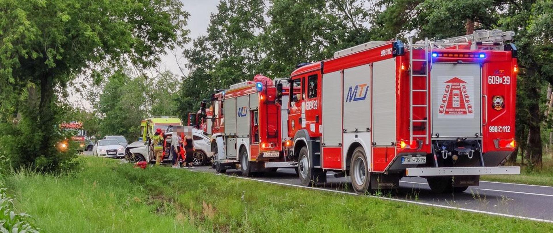 Wypadek na DW 434 Śrem – Kórnik