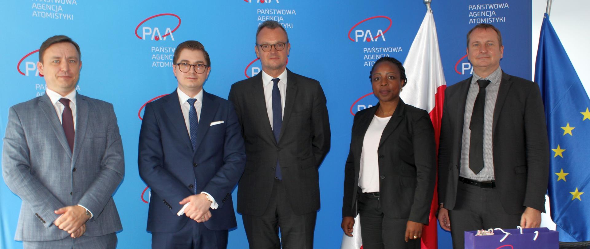 Meeting of the PAA President with representatives of the French Institute of Radiological Protection and Nuclear Safety