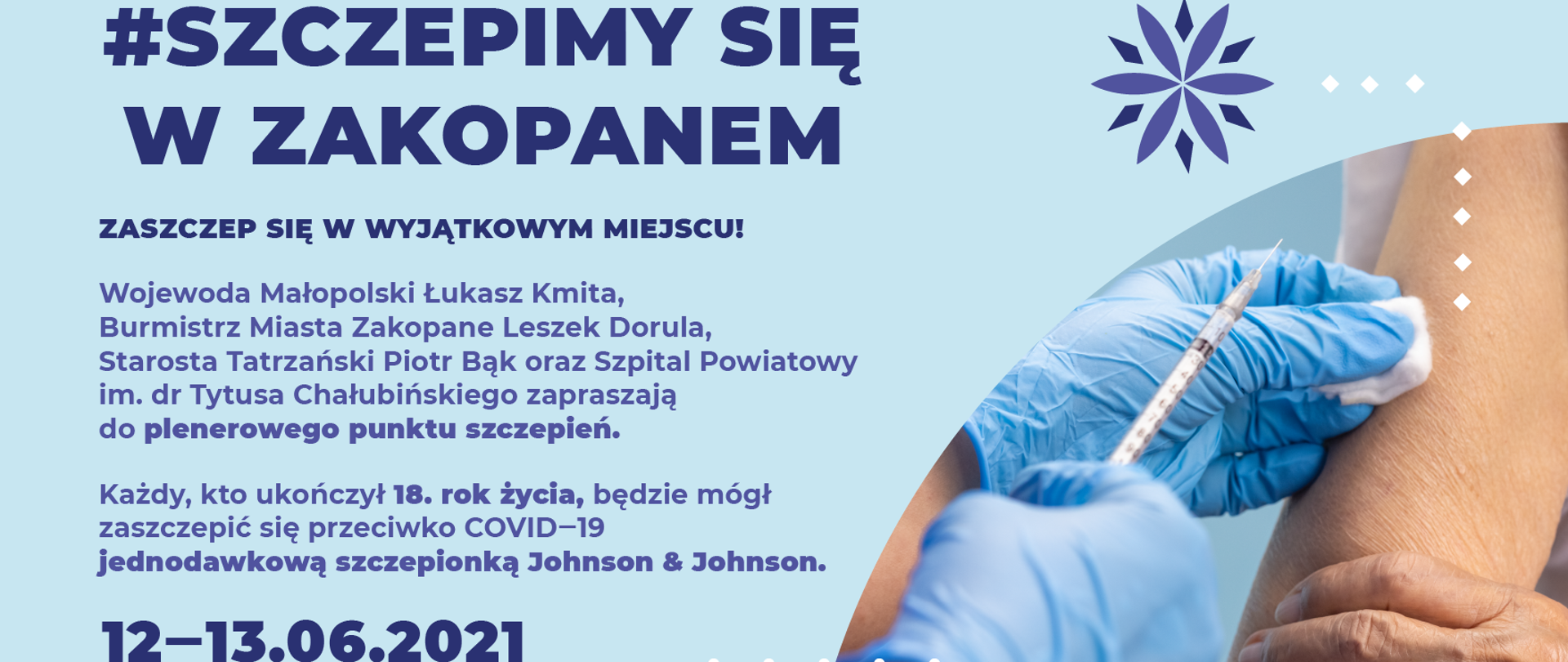 #SZCZEPIMY SIĘ W ZAKOPANEM