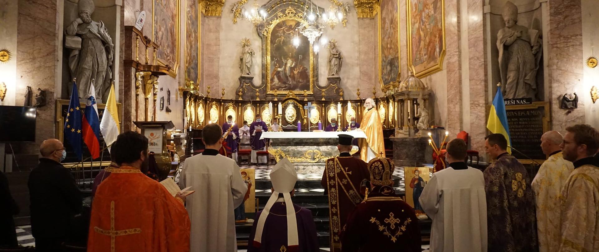 Msza św. w intencji pokoju na Ukrainie