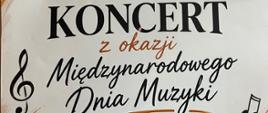 Koncert z okazji Międzynarodowego Dnia Muzyki - 2 października 2026 r. g. 16:30