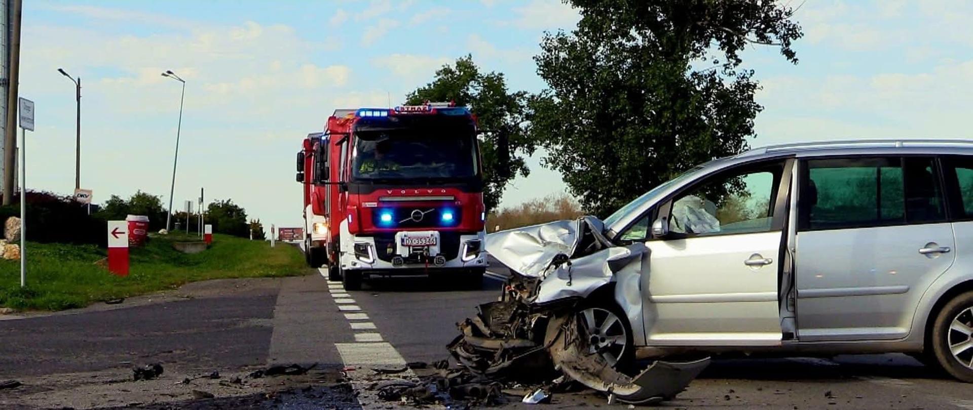 Wypadek po Małuszowem