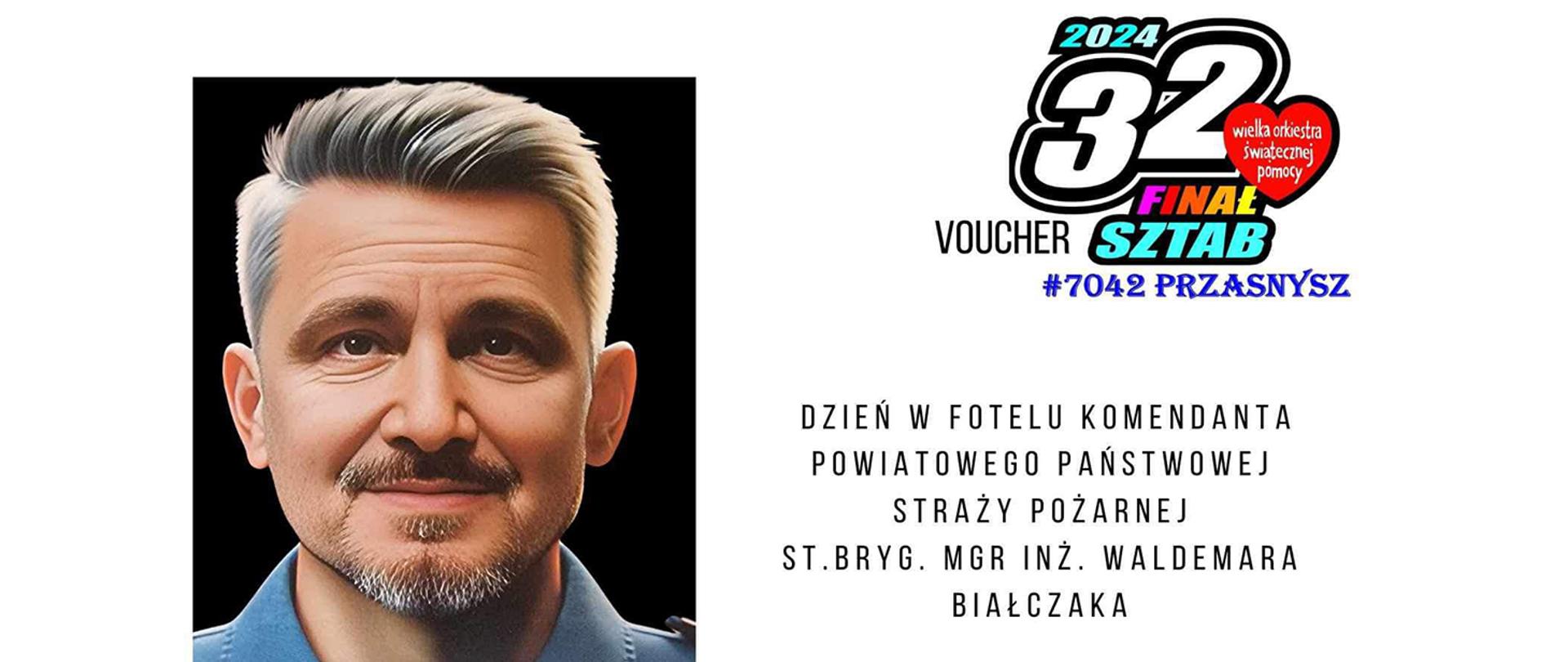 28 stycznia 2024 roku 32 raz zagra WIELKA ORKIESTRA ŚWIĄTECZNEJ POMOCY !!!
Po raz kolejny tysiące wolontariuszy wyjdzie na ulice kwestując by wesprzeć cel tegorocznej zbiórki „Płuca po pandemii”.
Państwowa Straż Pożarna jako organizacja której głównym zadaniem jest ratowanie życia i zdrowia aktywnie włącza się w tegoroczny Finał WOŚP. Serdecznie zachęcamy wszystkich do aktywnego udziału w tegorocznej zbiórce.
W związku z powyższym pragniemy zaproponować wszystkim sympatykom straży pożarnej spędzenie dnia w fotelu Komendanta Powiatowego PSP w Przasnyszu. Zwycięzcę aukcji zapoznamy z codzienną pracą komendanta, strukturą organizacyjną komendy i zadaniami poszczególnych komórek organizacyjnych, zaprezentujemy obiekt KP PSP w Przasnyszu, przybliżymy codzienną służbę strażaków oraz pokażemy specjalistyczny sprzęt ratowniczy jakim dysponujemy. Umożliwimy też "wcielenie" się w rolę strażaka poprzez ubiór w umundurowanie specjalne.
Zapraszamy !
