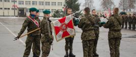 Przysięga żołnierzy dobrowolnej zasadniczej służby wojskowej