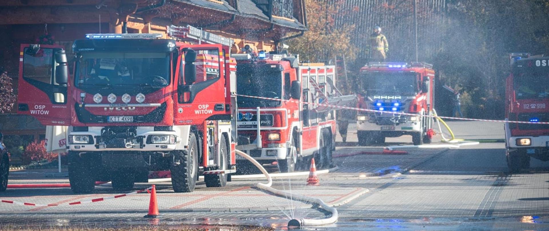 Ćwiczenia powiatowe "STREFA 2021" w Witowie