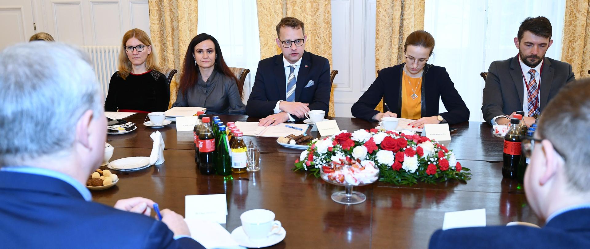 Spotkanie z Ministerstwie Sprawiedliwości z przedstawicielami Ukrainy 
