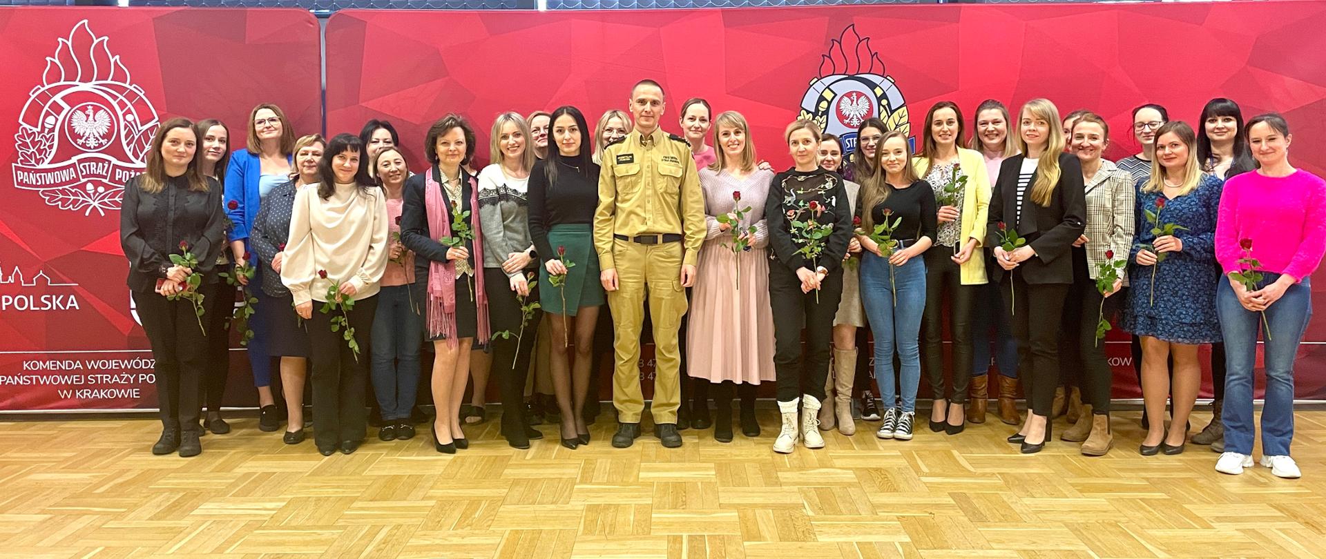 Dzień Kobiet w KW PSP Kraków 