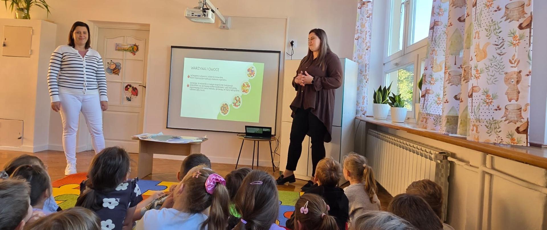 „Talerz zdrowego żywienia” – zajęcia w Niepublicznym Przedszkolu im. Marii Konopnickiej w Kaliszu