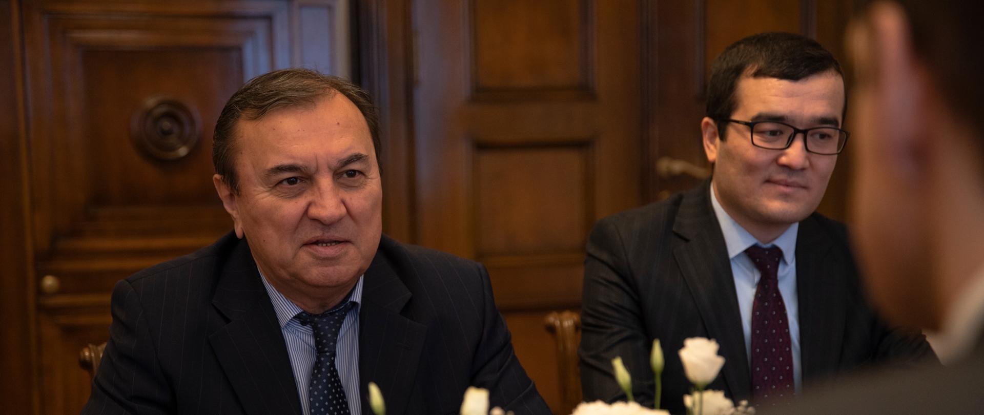 Wizyta Ambasadora Uzbekistanu 