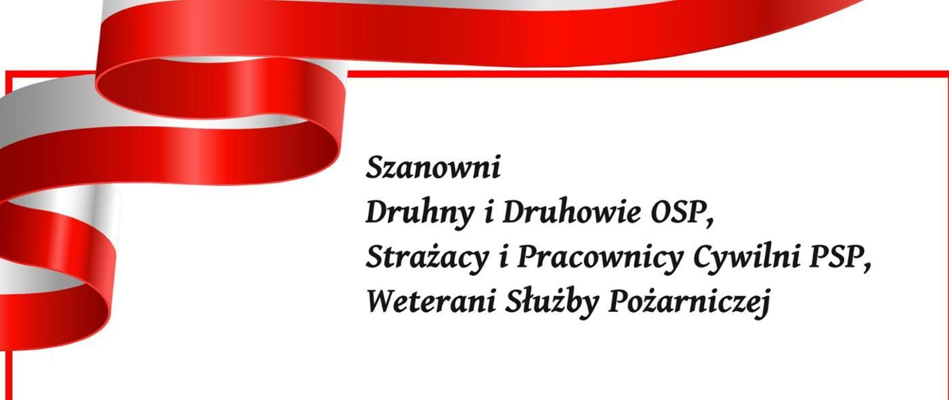 Życzenia Warmińsko-Mazurskiego Komendanta Wojewódzkiego Państwowej Straży Pożarnej z okazji Dnia Strażaka
