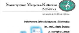 Gratulacje z okazji Jubileuszu 35 - lecia Szkoły