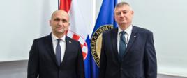 Spotkanie Ambasadora P. Czerwińskiego z ministrem obrony I. Anušiciem 