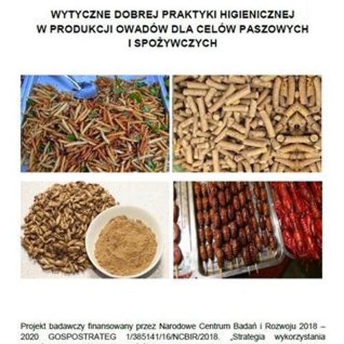 Wytyczne dobrej praktyki higienicznej w produkcji owadów dla celów paszowych i spożywczych