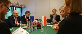 Spotkanie ministra J.K. Ardanowskiego z komisarzem P. Hoganem