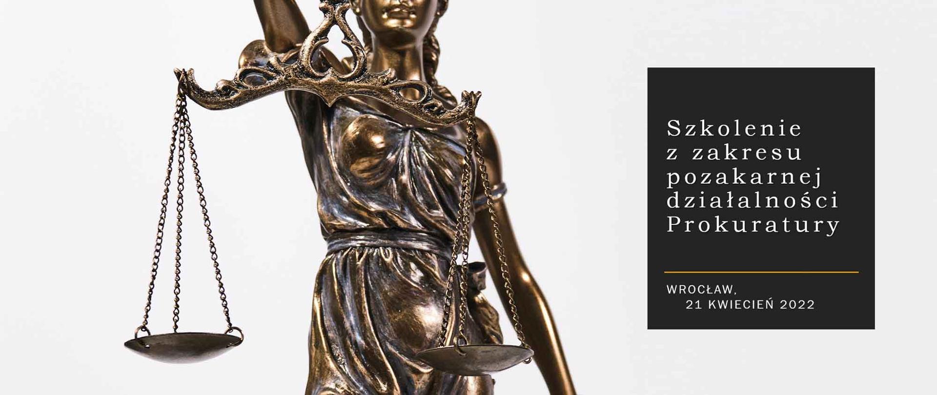 Informacja o szkoleniu - Szkolenie z zakresu pozakarnej działalności Prokuratury dedykowane dla Prokuratorów podległych jednostek