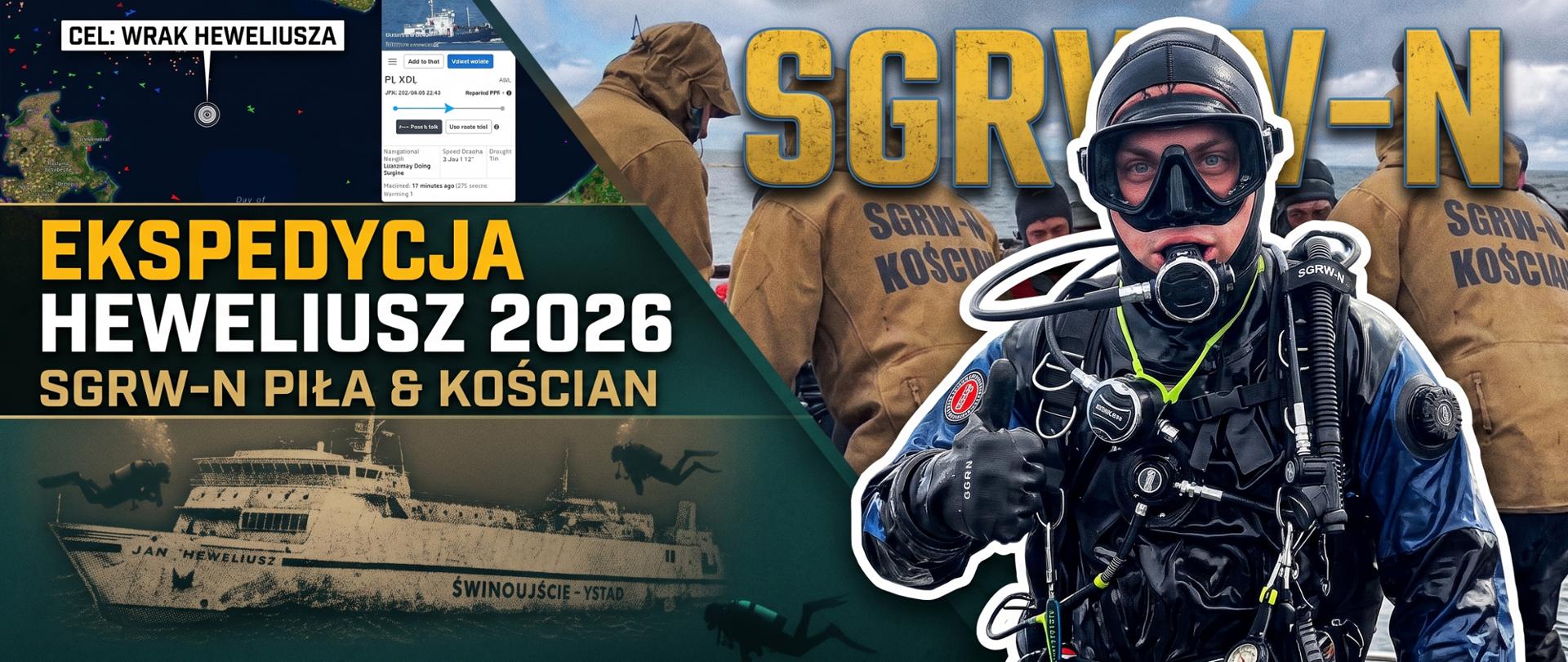 Ekspedycja Heweliusz 2026 - SGRW-N Kościan i Piła