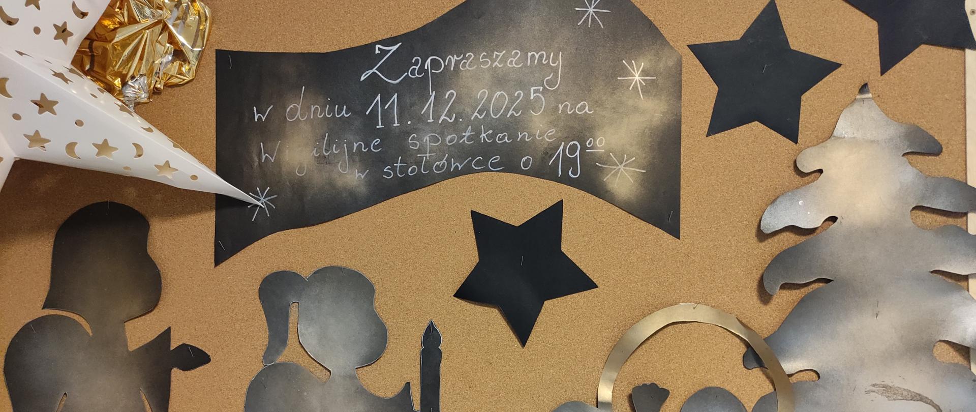 Instalacja zaproszenie na Wigilię 2025