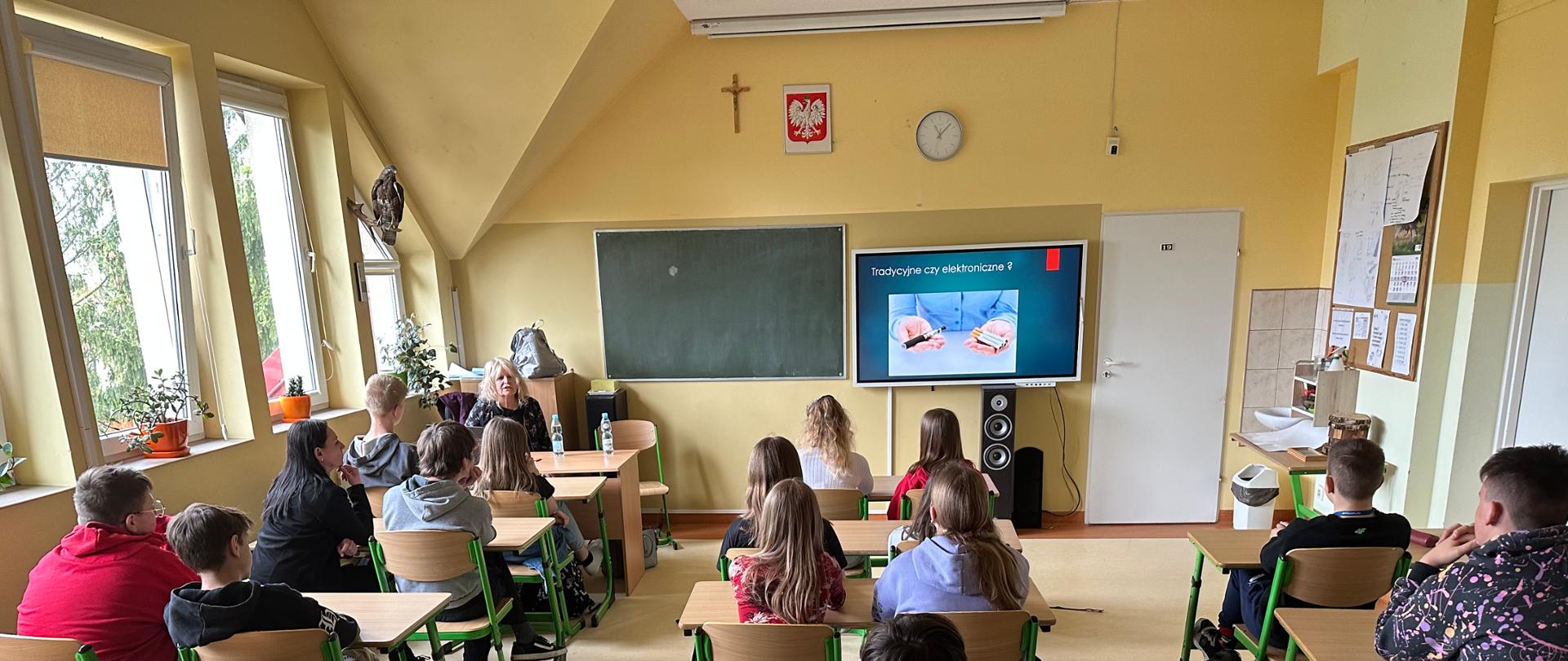 Szkolny Tydzień Profilaktyki w Szkole Podstawowej im. Henryka Sienkiewicza w Oblęgorku 