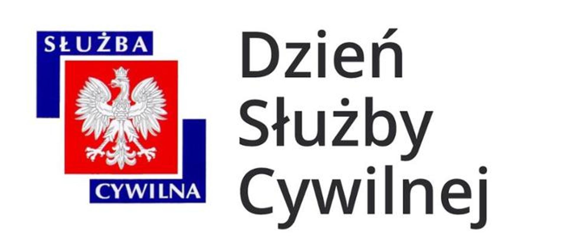 napis służba cywilna i dzień służby cywilnej