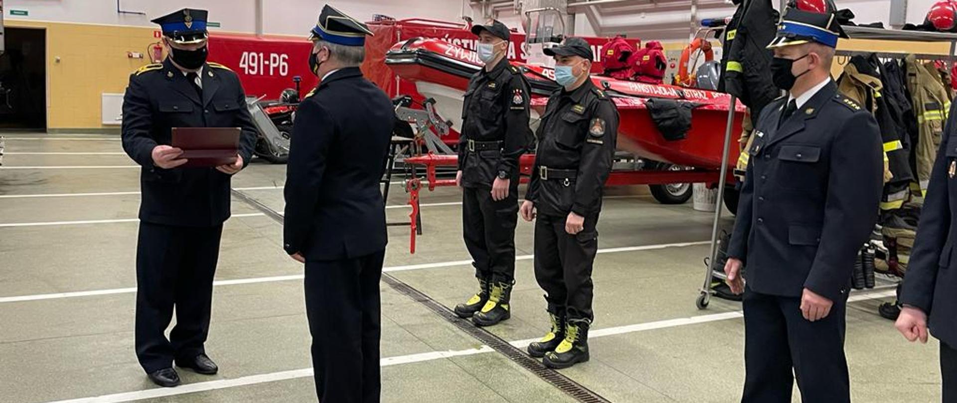 Pożegnanie funkcjonariusza