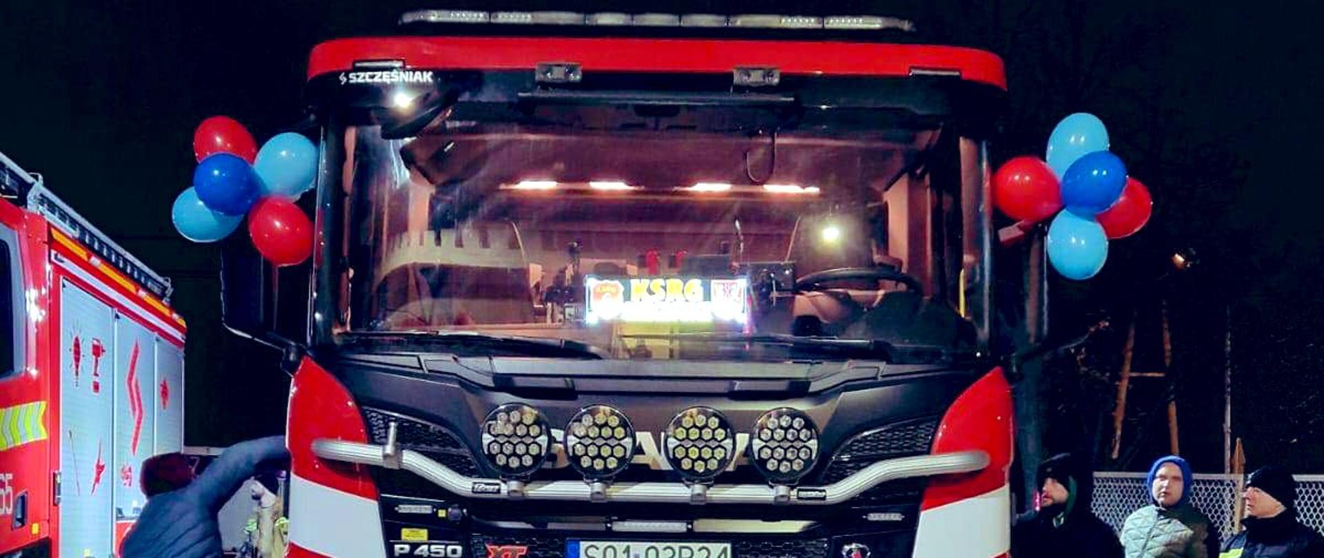 powitanie nowego samochodu bojowego