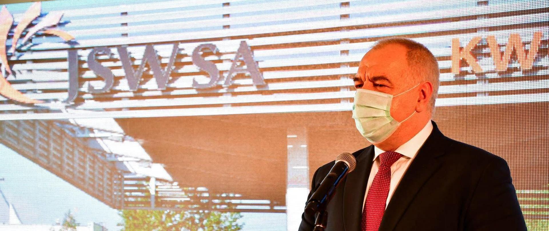 Wicepremier Sasin z wizytą w Jastrzębskiej Spółce Węglowej