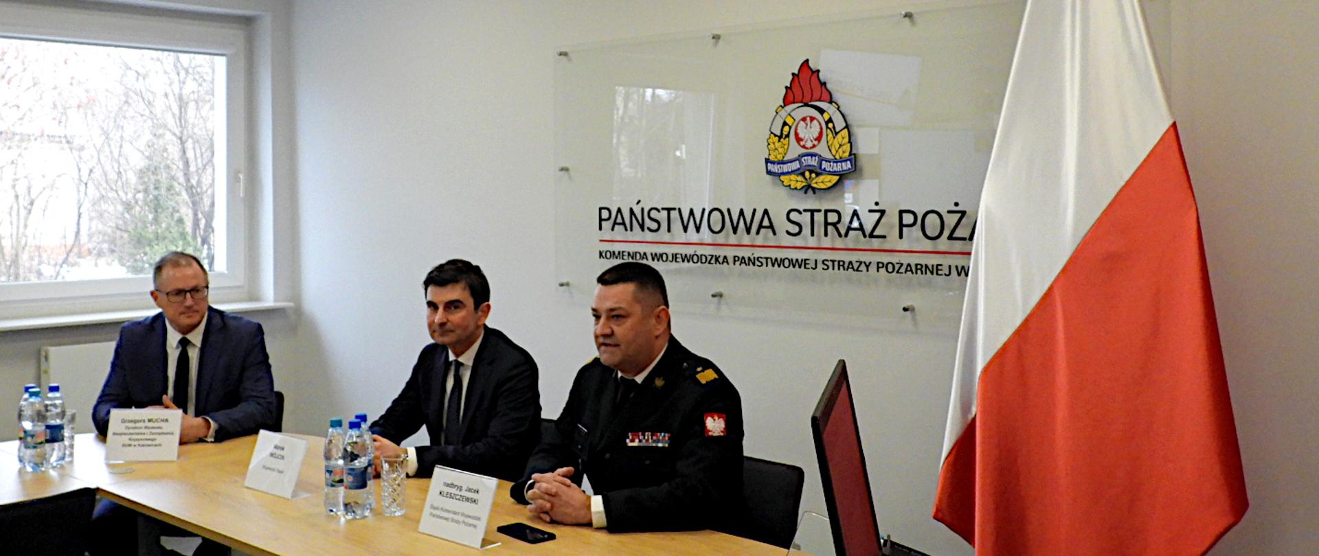 Narada podsumowywująca realizację zadań Krajowego Systemu Ratowniczo – Gaśniczego w woj. śląskim w 2023 roku